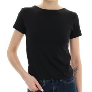 T-SHIRT CUT-OUT NERO